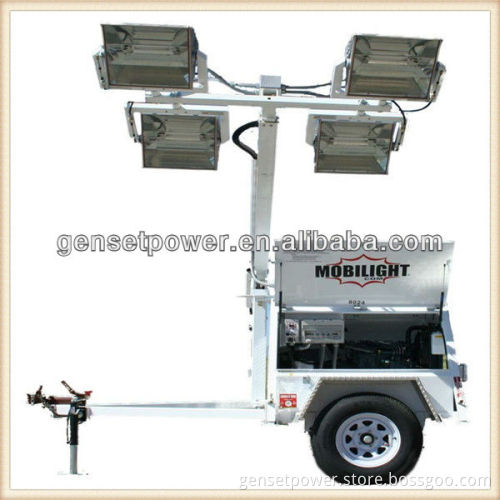 4kw to 20kw Mobile Light Tower Generator